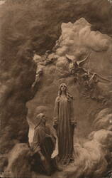 Divine Comedy Paradiso Angels Religious Postcard Postcard Postcard