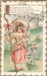 Little Bo-Peep Postcard Postcard