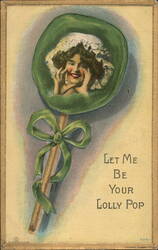 Let Me Be Your Lolly Pop Postcard