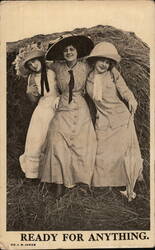 3 Women: Ready For Anything Comic Postcard Postcard Postcard Postcard