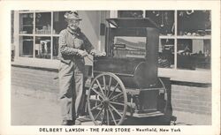 Delbert Lawson, The Fair Store Postcard