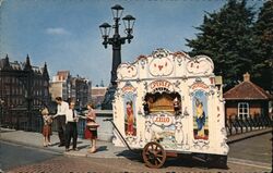 Amsterdam Barrel Organ Netherlands Postcard Postcard Postcard