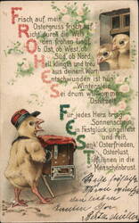 FROH Ostergrus Postcard