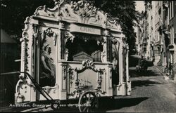 Amsterdam Street Organ Netherlands Postcard Postcard Postcard