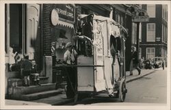 Barrel Organ Player Netherlands Den Haag, Netherlands Postcard Postcard Postcard