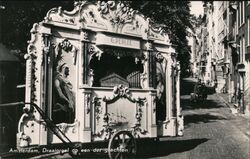 Amsterdam Draaiorgel Street Organ Postcard