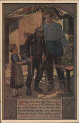 German Charity Postcard Postcard