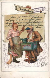 Lauterbach Comic Postcard Postcard