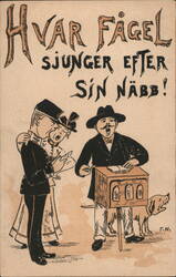 Hvar Fogel - Swedish Humor Postcard