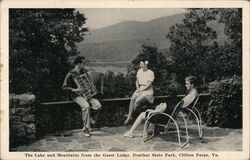 Lake and Mountains Guest Lodge Clifton Forge, VA Accordions Postcard Postcard Postcard