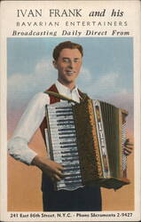 Ivan Frank Bavarian Entertainers Postcard