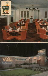 Holiday Inn East Villa Restaurant Amarillo, TX Postcard Postcard Postcard