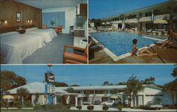 Voyager Motel, Myrtle Beach Postcard