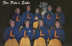 LSU Cheerleaders - For Pete's Sake Postcard