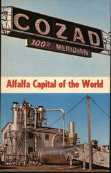 Cozad Alfalfa Capital of the World Nebraska Postcard Postcard Postcard