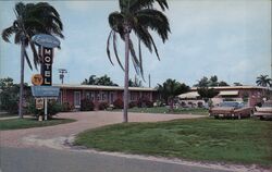 Sandalwood Motel, Air Conditioned, TV Postcard