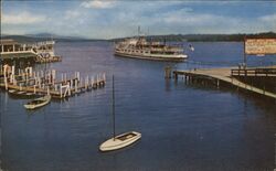 Steamer Mt. Washington Postcard