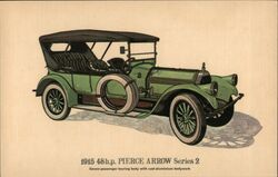 1915 48 h.p. Pierce Arrow Series 2 Postcard