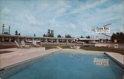 Eden Roc Motel and Restaurant Postcard