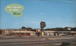 Meadow Acres Motel Topeka, KS Postcard Postcard Postcard