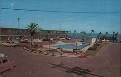 Bungalow Motel & Restaurant, Biloxi Postcard