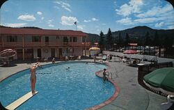 Paradise Ranch Swimming Pool Woodland Park, CO Postcard Postcard Postcard