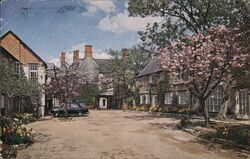 The Courtyard, The Bear Hotel Woodstock, OX United Kingdom Oxfordshire Postcard Postcard Postcard