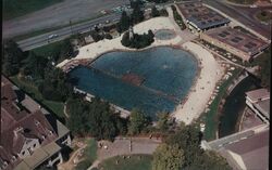 Hershey Park Pool Postcard