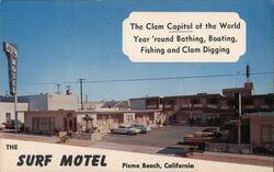 The Surf Motel, Pismo Beach Postcard