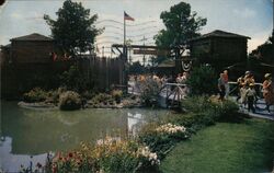 Frontierland Entrance Anaheim, CA Disney Postcard Postcard Postcard