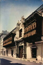 Torre Tagle Palace Lima, Peru Postcard Postcard Postcard