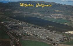 Aerial View Ford Motor Company Plant Milpitas, CA Mike Roberts Postcard Postcard Postcard