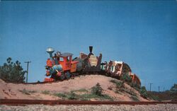 Casey Jr. Circus Train Disneyland Anaheim, CA Postcard Postcard Postcard