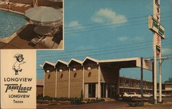 Longview Travelodge Texas Postcard Postcard Postcard