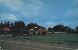 Collins Motel, U.S. Highway 62 Postcard