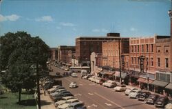 Broadway Looking West Mayfield, KY Postcard Postcard Postcard