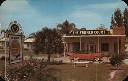 The French Court Motel Postcard