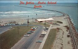 The Jetties, Padre Island Port Isabel, TX Postcard Postcard Postcard