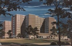 Veterans Administration Hospital Postcard