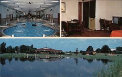 Cecil Leisure Manor Motel Postcard