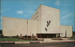 The New Museum Building Postcard