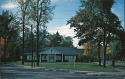 Marinette Area Chamber of Commerce Building Postcard