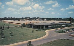 Royal McBee Typewriter Plant Postcard