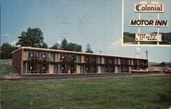 Colonial Motor Inn Lake City, TN Postcard Postcard Postcard