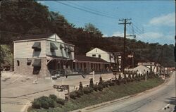 Hillside Motel Bridgeport, OH Kuzma Studio Postcard Postcard Postcard