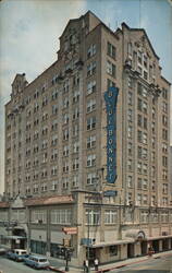 Blue Bonnet Hotel San Antonio, TX Postcard Postcard Postcard