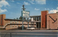 Anchor Motel Postcard