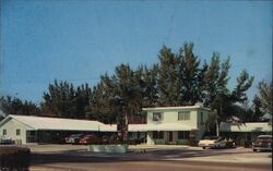 Ebb Tide Motel, Treasure Island FL Postcard