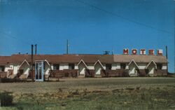 Wamsutter Motel Postcard