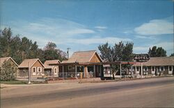 Blue Gables Motel, Buffalo Wyoming Postcard Postcard Postcard